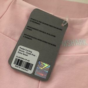 Gymshark Pastel Cycling Shorts - Chalk Pink XS